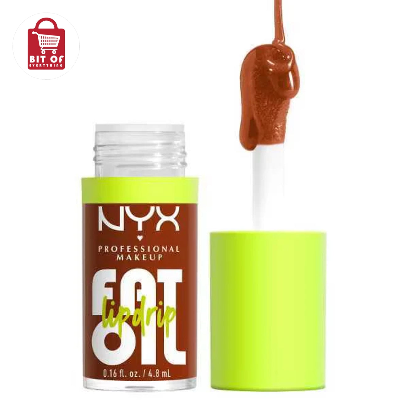 NYX Professional Makeup Fat Oil Lip Drip – Hydrating Lip Oil with Creamy, Jelly & Shimmer Finishes