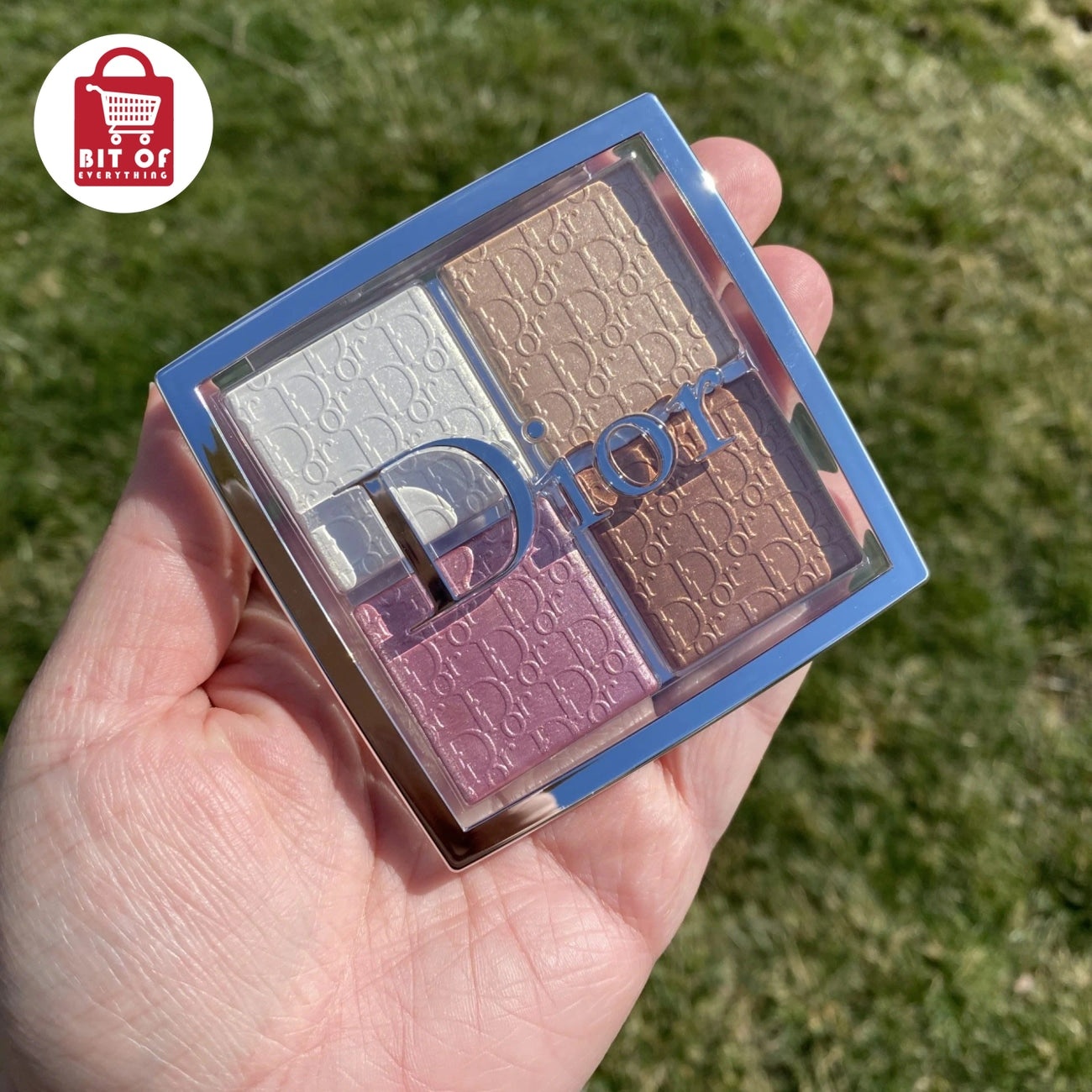 Dior Multi-Reflective Glow Palette – Multi-Use Shimmer Gel for Face, Eyes & Décolleté