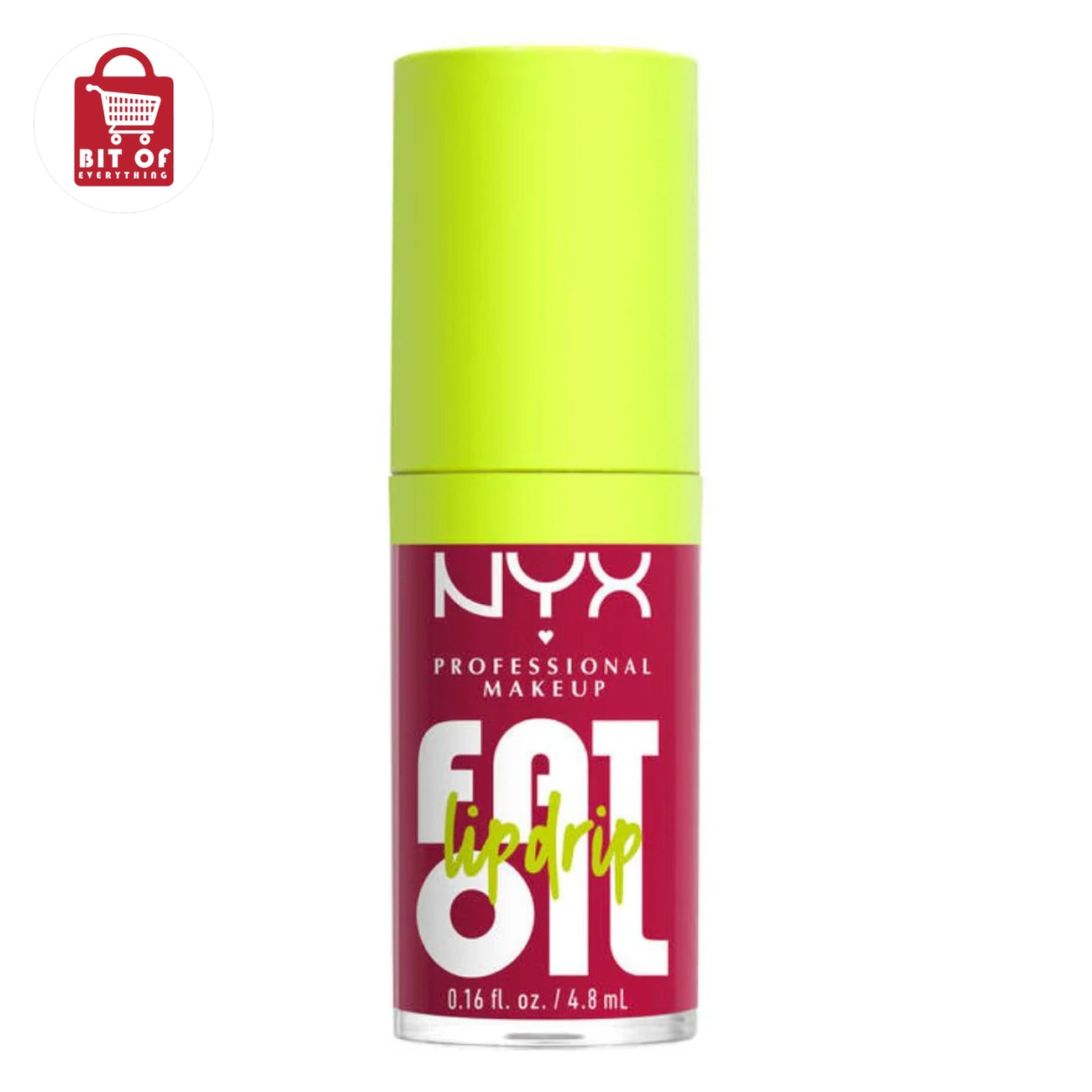 NYX Professional Makeup Fat Oil Lip Drip – Hydrating Lip Oil with Creamy, Jelly & Shimmer Finishes