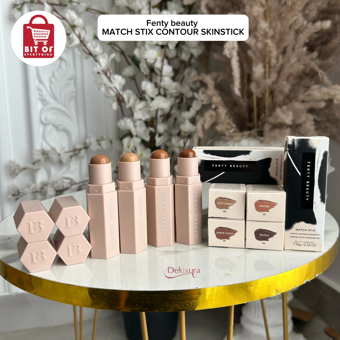 Fenty Beauty Bronzer – Face Bronzer for Warm, Natural-Looking & Defined Makeup