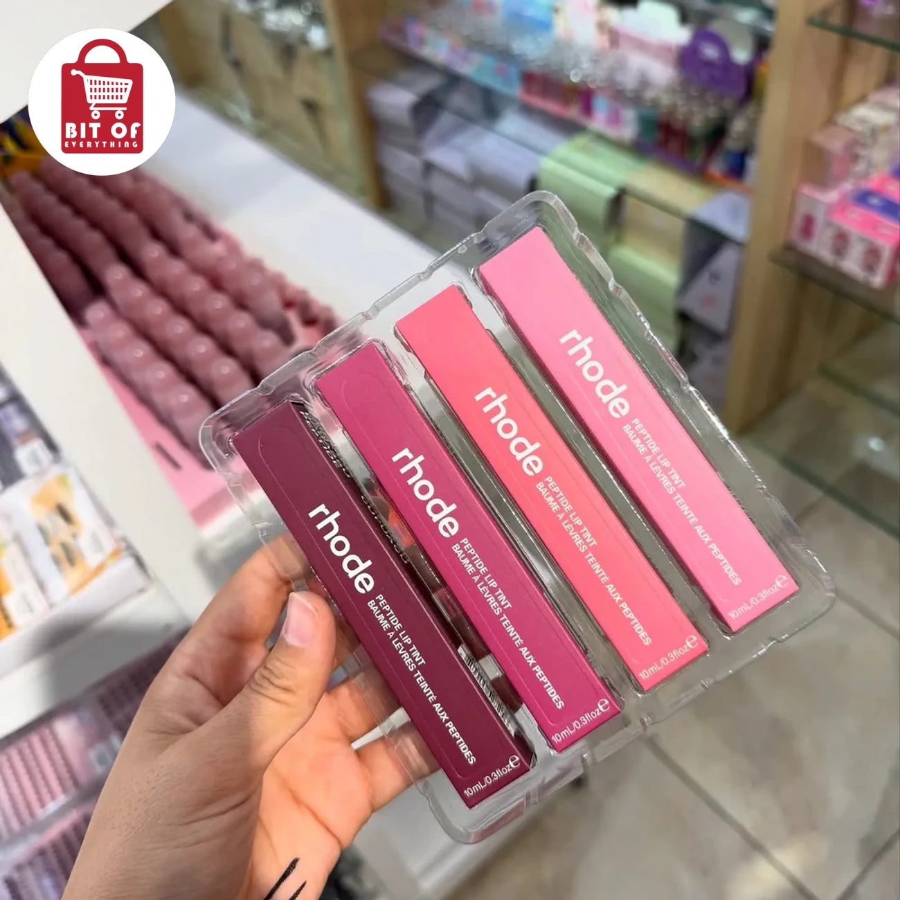 rhode Peptide Lip Tint – Hydrating Tinted Lip Treatment for Soft, Glossy & Beautiful-Looking Lips