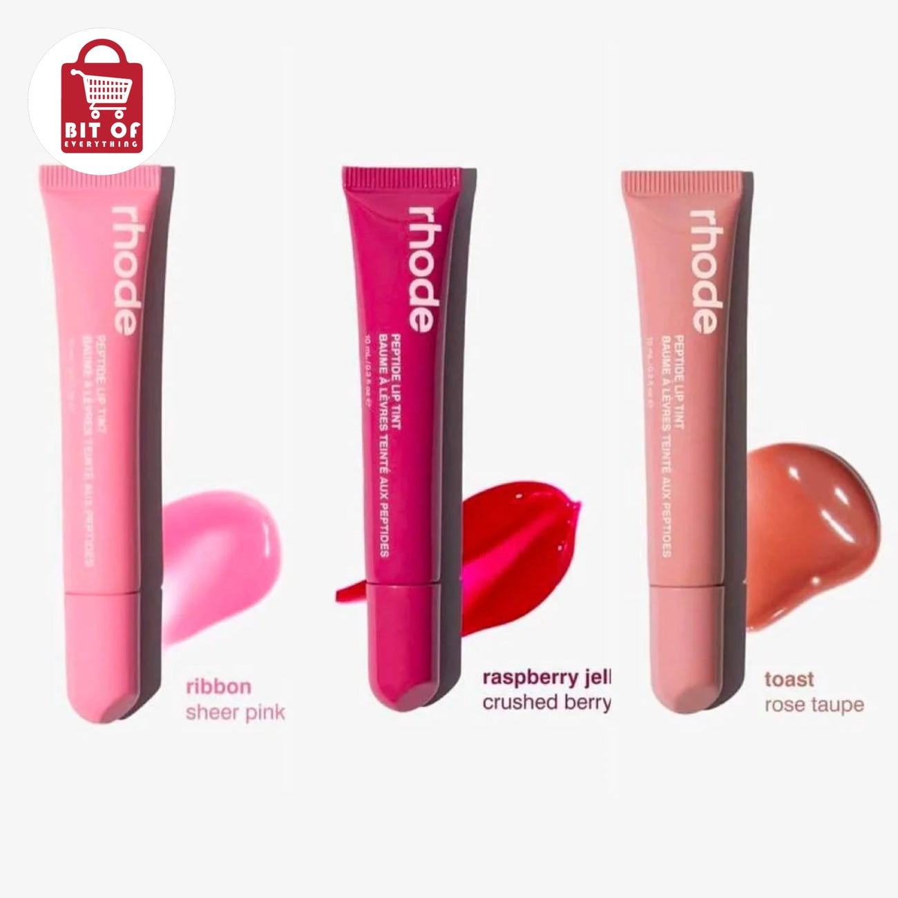 rhode Peptide Lip Tint – Hydrating Tinted Lip Treatment for Soft, Glossy & Beautiful-Looking Lips