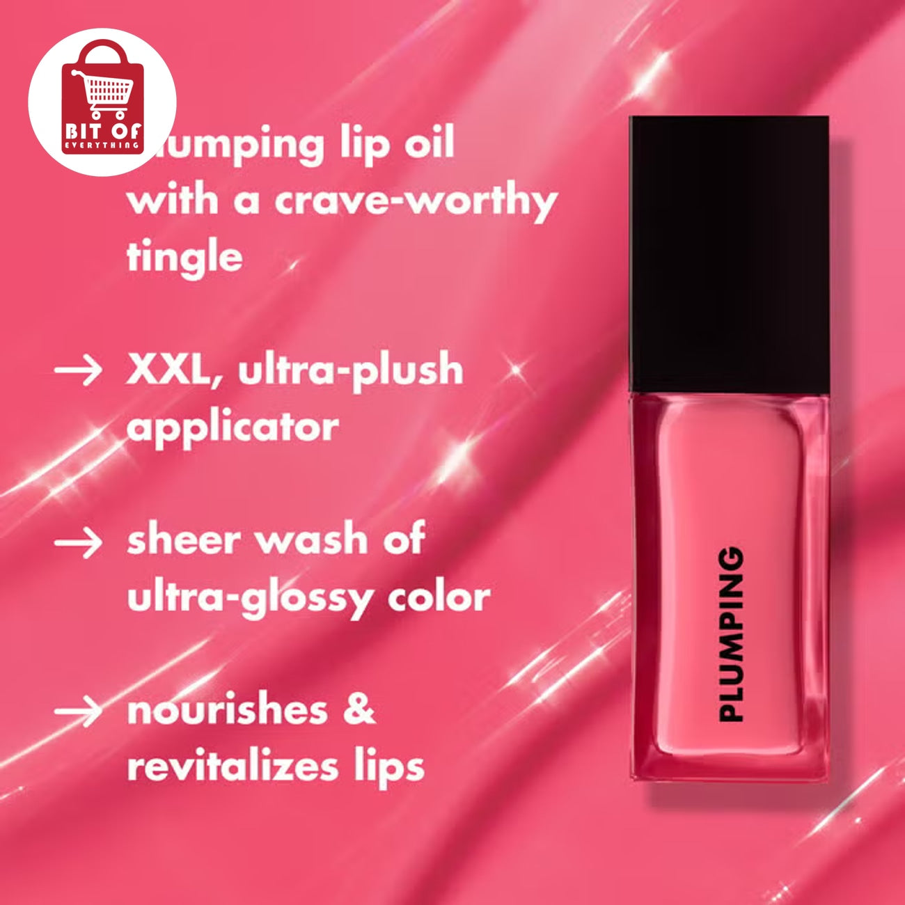e.l.f. Reviver Lip Oil – Hydrating Lip Oil for Glossy, Smooth & Beautiful-Looking Lips