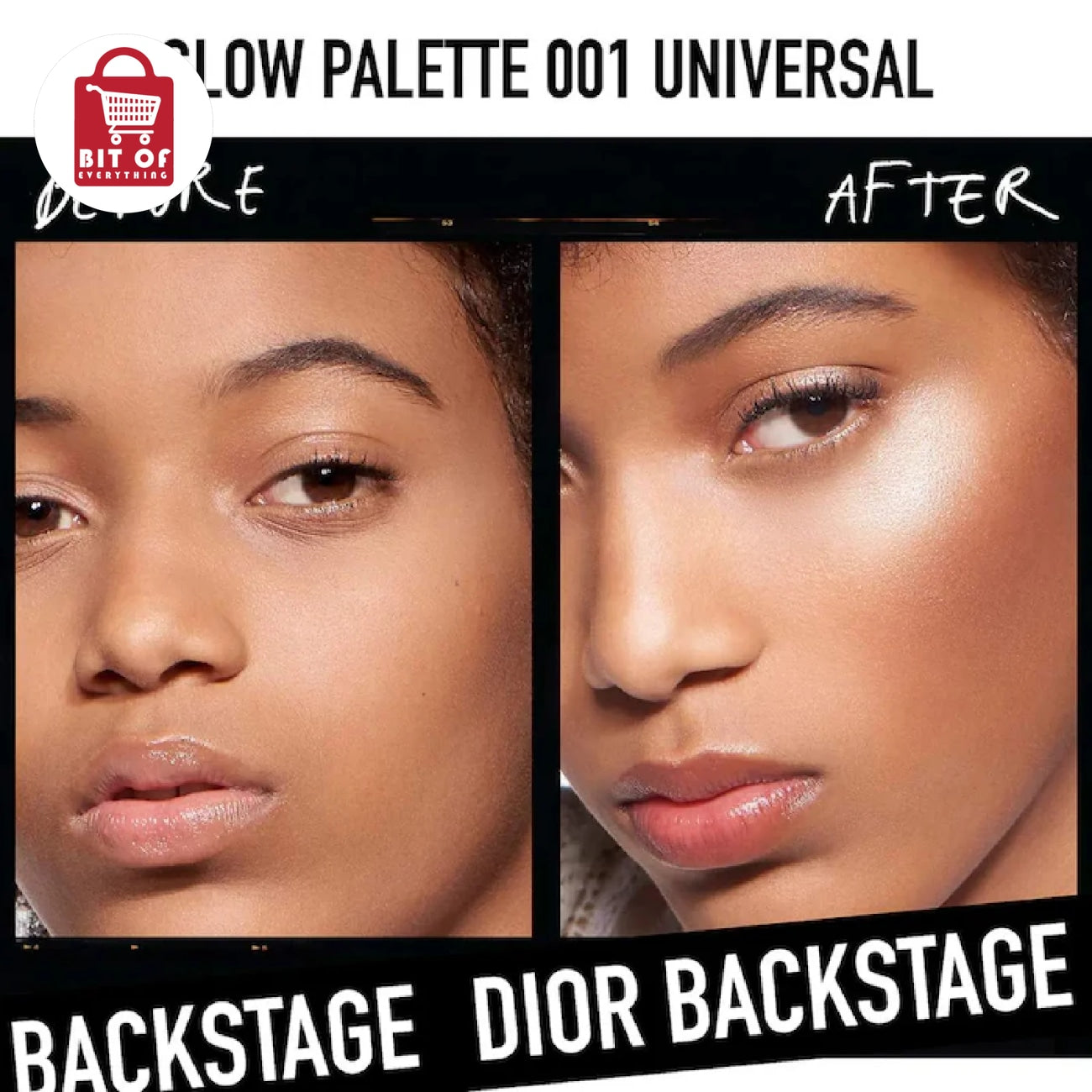 Dior Multi-Reflective Glow Palette – Multi-Use Shimmer Gel for Face, Eyes & Décolleté