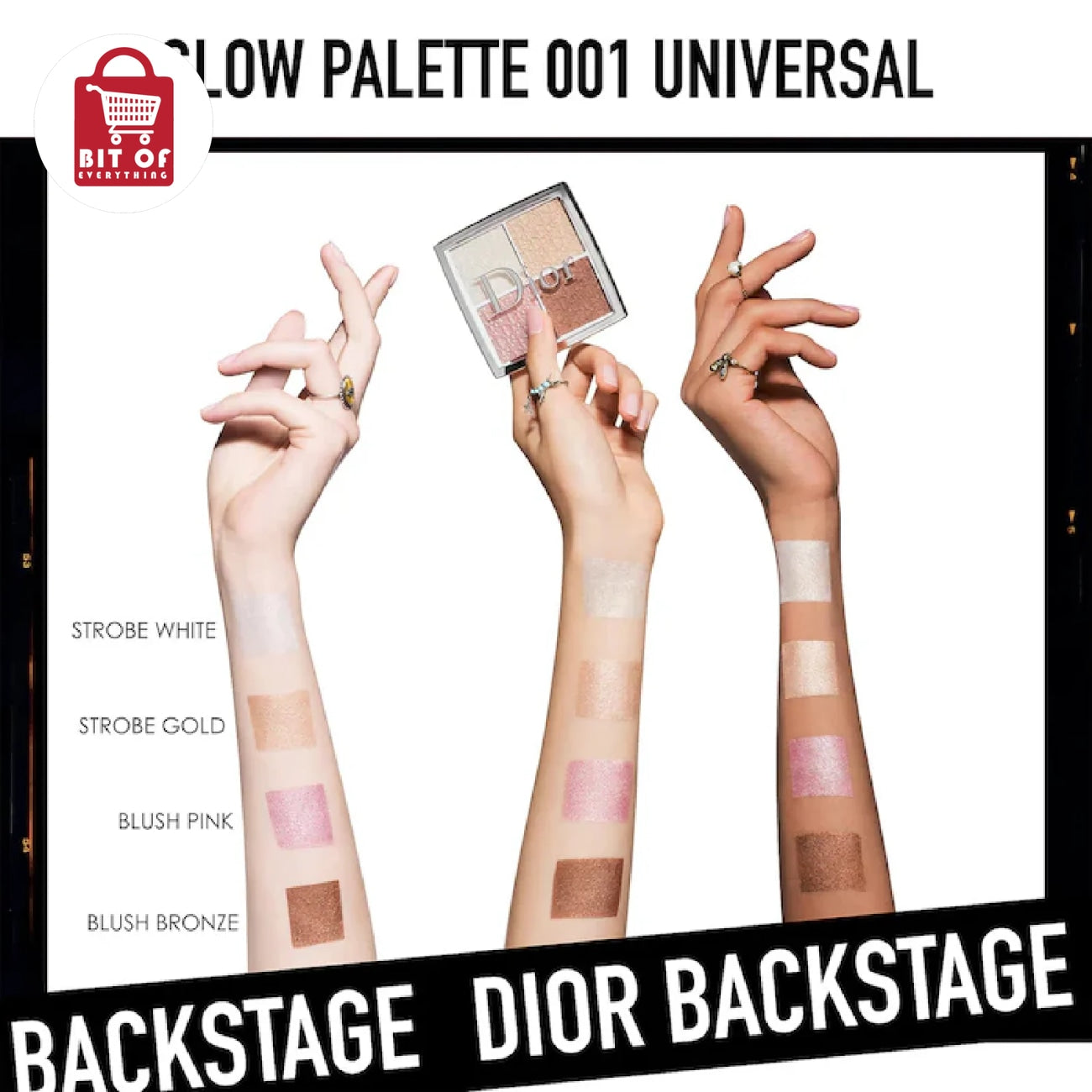 Dior Multi-Reflective Glow Palette – Multi-Use Shimmer Gel for Face, Eyes & Décolleté