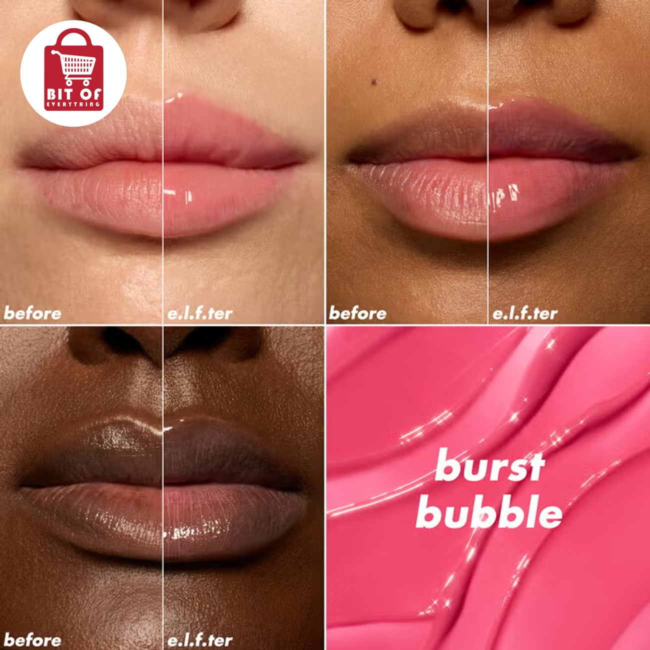 e.l.f. Reviver Lip Oil – Hydrating Lip Oil for Glossy, Smooth & Beautiful-Looking Lips