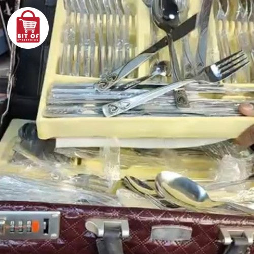FULL CUTLERY SET WITH CASE