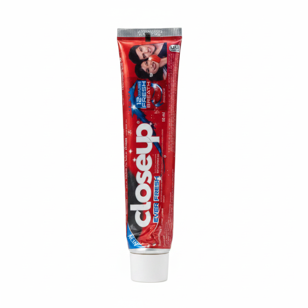 Closeup Toothpaste