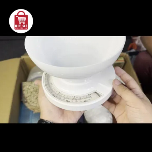 BOWL AND WEIGHT SCALE
