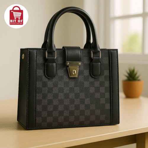 Small Structured Top Handle Bag – Chic, Stylish & Functional ✨