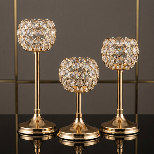 CANDLES STAND SET 3PCS