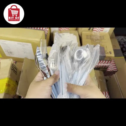 CUTLERY SET PACK OF 18 (6-6-6)