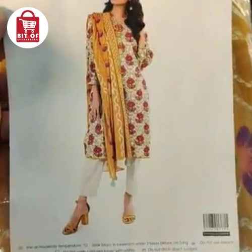 AL-KARAM 3PCS LADIES SUIT