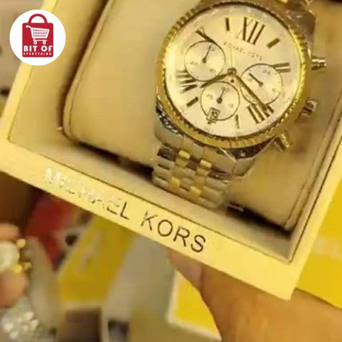 MK WATCH WITH ALL ACCESSORIES