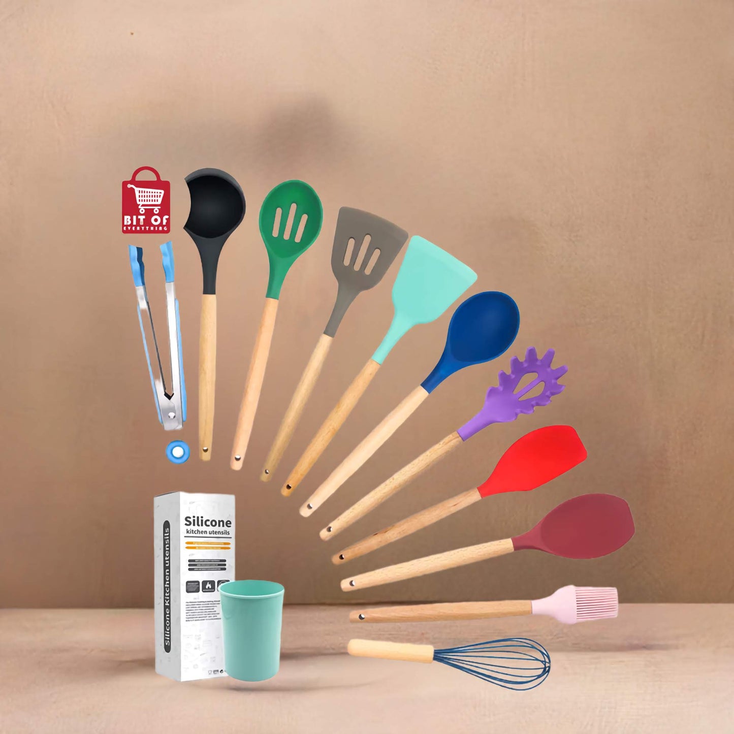 12pcs Kitchen Utensil Set - Durable and Versatile Tools