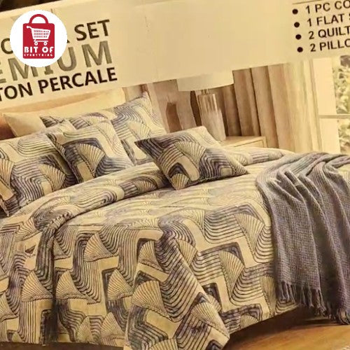 COMFORTER BEDSHEET 6-PCS SET