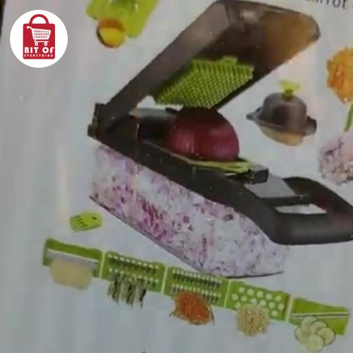 16-in-1 Multifunctional Vegetable Cutter – Quick, Easy & Versatile
