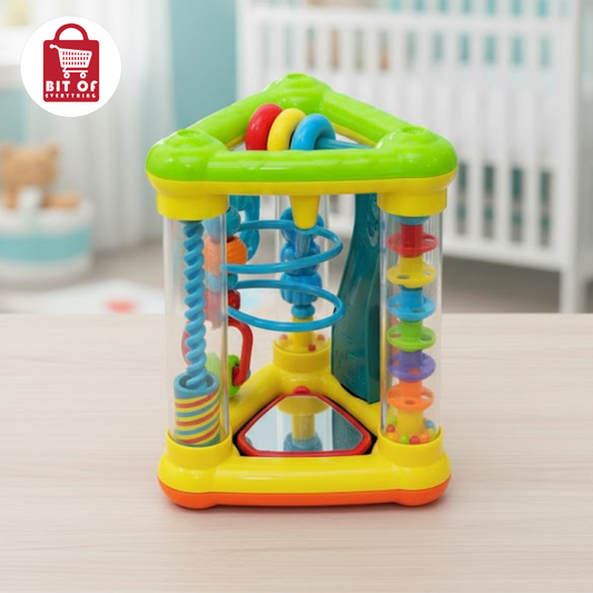 Activity Cube – Fun & Educational Activity Center Toy for Kids 🧸✨