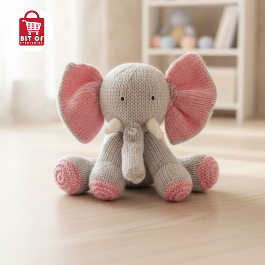 Soft Elephant Toy – Cuddly & Adorable Plush ✨