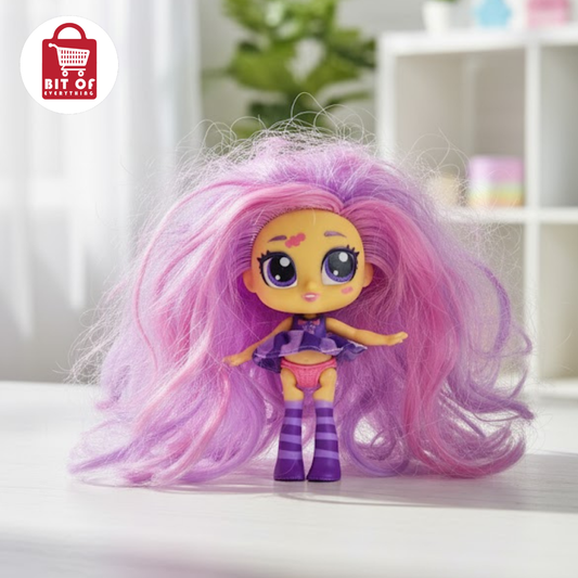 Mini Doll – Extra Long Hair Fun & Play ✨