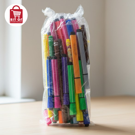 Coloring Markers – Vibrant Felt-Tip Pens Pack ✨