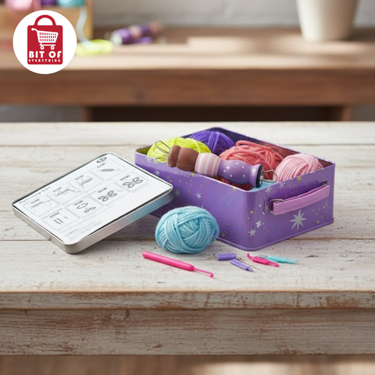 Crochet Starter Kit – Complete Beginner’s Set for Creative Crafting 💕