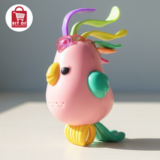 🕊️ Pink Bird Toy – Cute & Colorful Plush/Interactive Toy for Kids