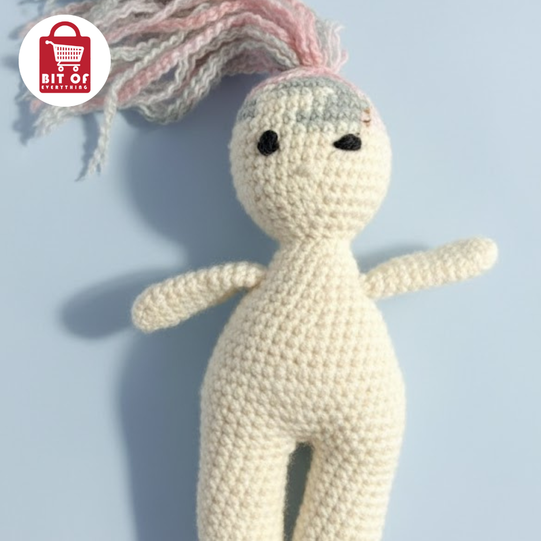 Crocheted Doll – Handmade & Adorable Toy for Kids
