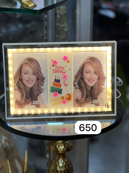 DOUBLE PHOTO FRAME