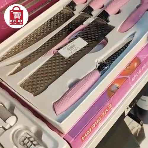 KNIFE SET PINK