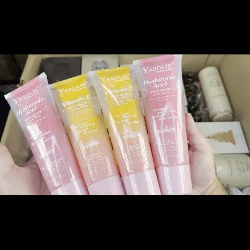 FACE AND BODY LOTION SERUM EACH