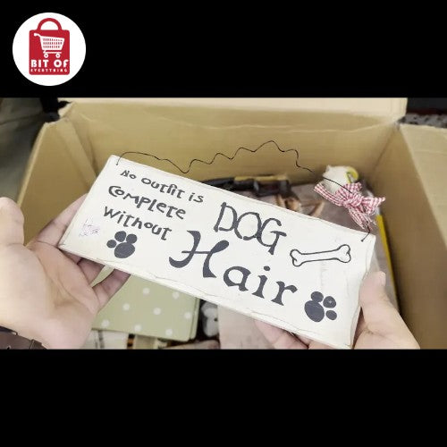 DOG HAIR PLATE