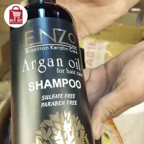 Enzo Argan Shampoo – Smooth, Nourished & Healthy Hair