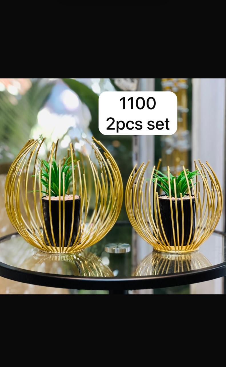 DECORATION PIECE 2PCS SET