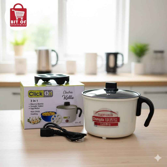 3-in-1 Electric Kettle – Fast, Safe & Multi-Functional
