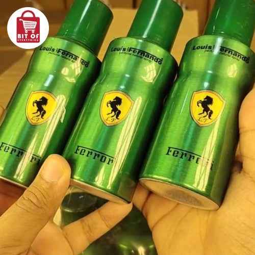 Ferrari Body Spray – Fresh, Bold & Long-Lasting Fragrance