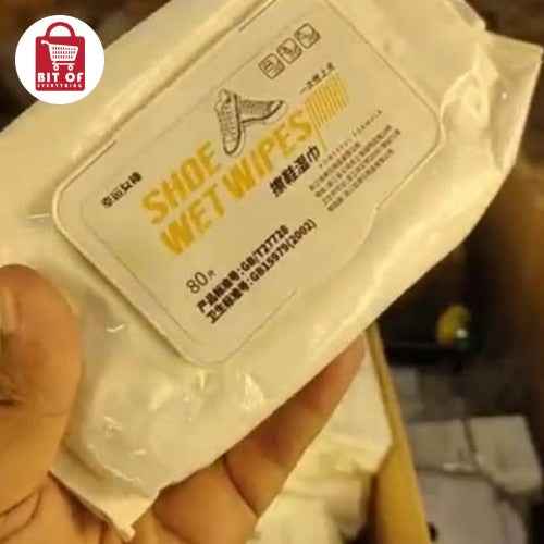 SHOE WET WIPES