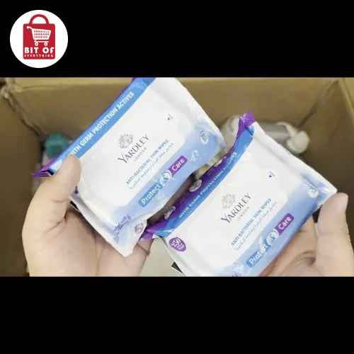 YARDLEY WIPES EACH