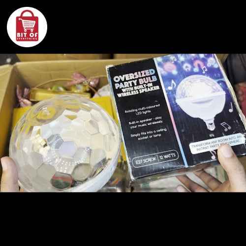 PARTY BULB & WIRELESS SPEAKER