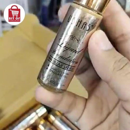 Ushas Liquid Foundation – Smooth Full Coverage Makeup Base for Flawless Skin
